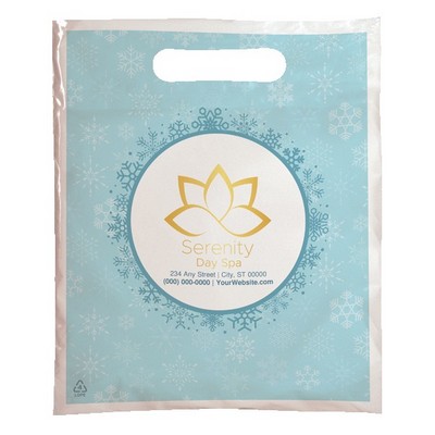 Christmas Scatter Design 2 Plastic Bag (7.5" x 9")