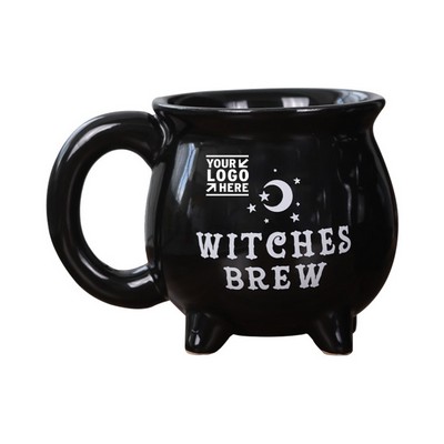 Witches Brew Cauldron Halloween Mug