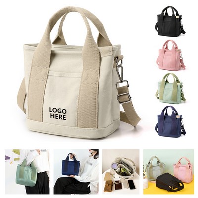 Canvas Crossbody Shoulder Bag