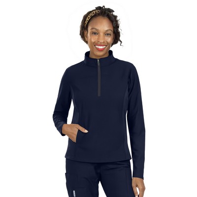 Parkley Kinetic - Women's Two-Pocket Perfect Quarter Zip Jacket