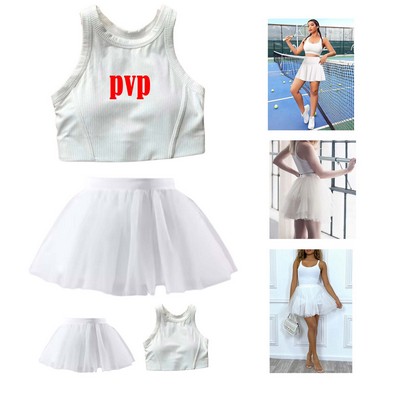 Women's Pleated Tennis Skirt