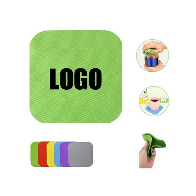 Multifunctional Rubber Bottle Opener Mat