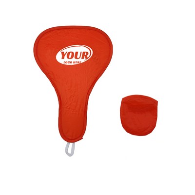 Fold Up T Shaped Fan With Pouch