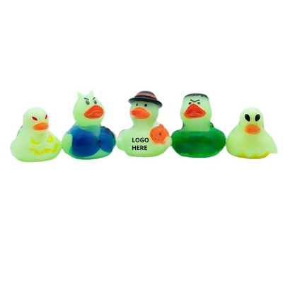Children's Bath Toy Halloween Glow-In-The-Dark Duck