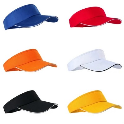 Sports Sun Visor Hats Adjustable Caps