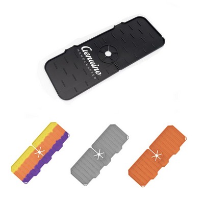 Silicone Faucet Handle Drip Catcher Tray Mat