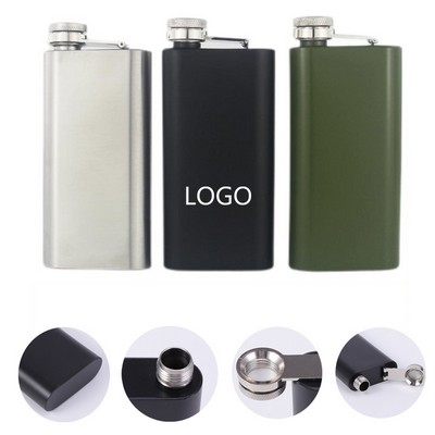 Portable 5oz Stainless Steel Flagon