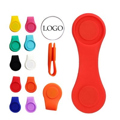 Silicone Magnetic Golf Hat Clip 3 1/2"