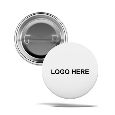 2 1/4" Round Button w/ Pin