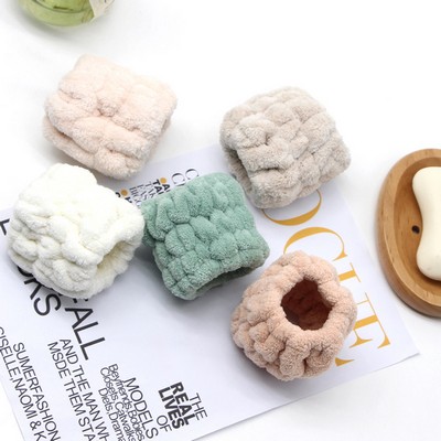 Custom Microfiber Reusable Wristband To Prevent Water Dripping