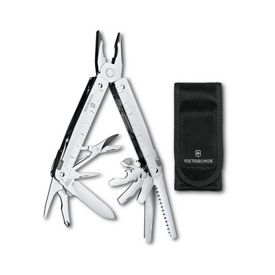 Swiss Tool MX 26 Function Swiss Army Knife - Silver