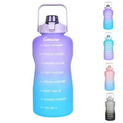 64oz Water Bottle with Time Marker
