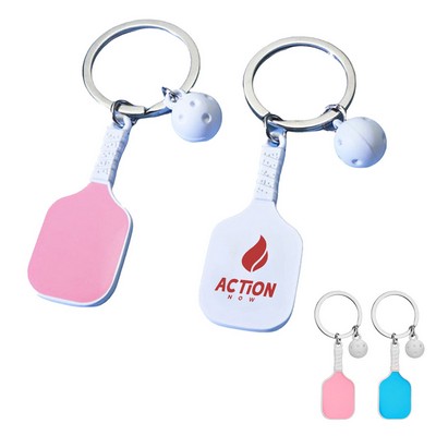 Pickleball Keychain