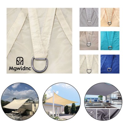 Outdoor Patio Shade Sail - Thickened Polyester Oxford Fabric
