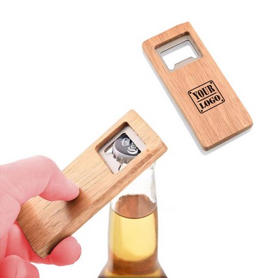 Wooden Beer Bottle Opener