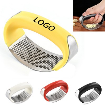 Stainless Steel Garlic Press for Easy Paste