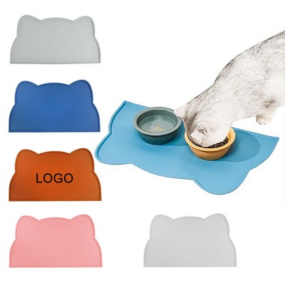 Silicone Waterproof Dog Food Mat