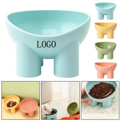 Anti-Tip Elevated Cat Bowl
