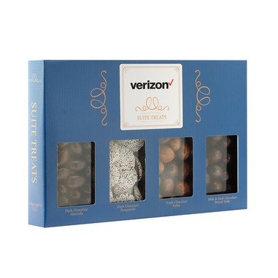 Large Suite Treat Window Boxes - Milk & Dark