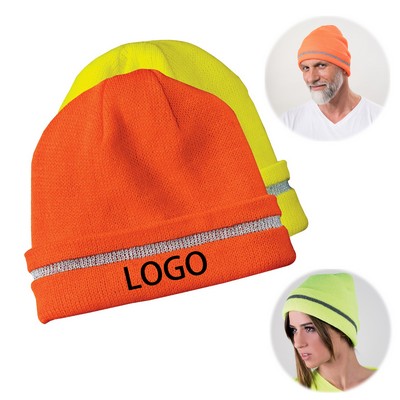 Glow Visibility Streak Beanie