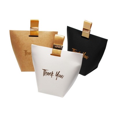 Reusable Thank You Kraft Paper Gift Bags