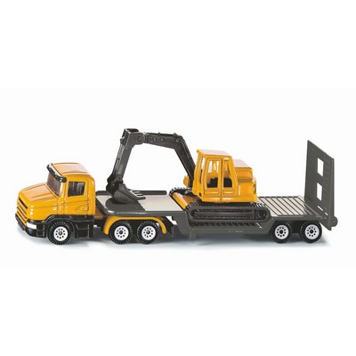Low Loader With Excavator Die-Cast Model