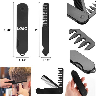 Dual-Function Portable Fine-Toothed Comb