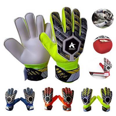 Adult Training and Match Goalie Gloves Goalkeeper Gloves Support Latex Soccer Gloves
