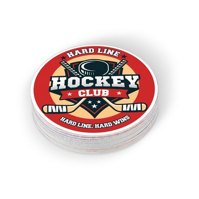 3" Full Color Outdoor Vinyl Stickers - Circle