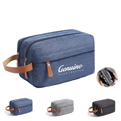Waterproof Lining Hanging Travel Toiletry Bag