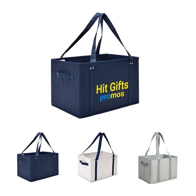 Large Collapsible Market Tote Bag