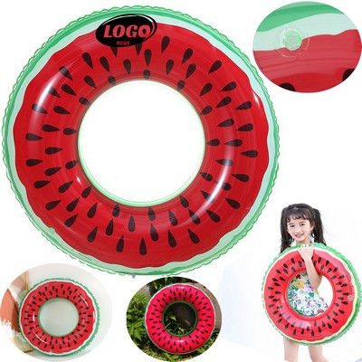 Watermelon Pattern Swim Ring