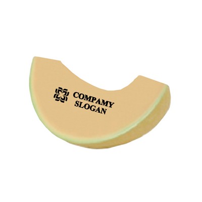 Cantaloupe Slice PU Stress Reliever