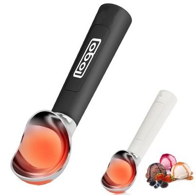 Heated Ice Cream Scoop - Stainless Steel & Ergonomic