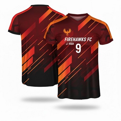 Custom Full Color Sublimated Soccer Jersey