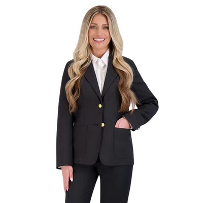 Executive Apparel - Women's 6-Pocket Single-Breasted Blazer