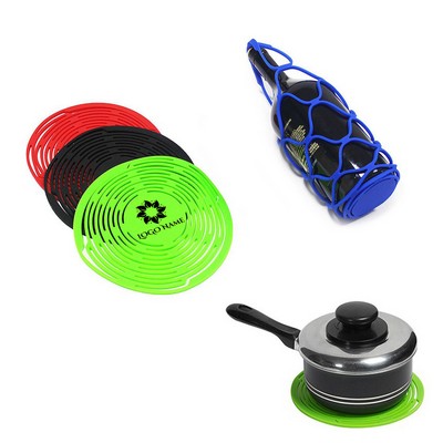 2" 1 Convertible Silicone Bottle Carrier & Insulation Mat