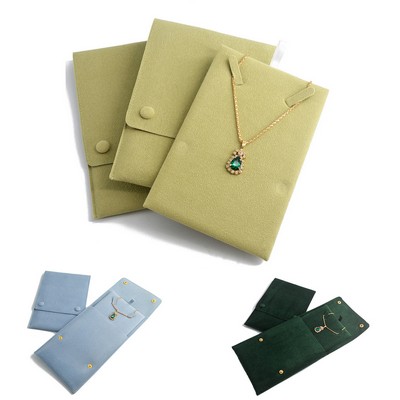 Silk Velvet Jewelry Necklace Organizers