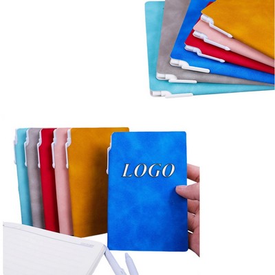 A7 Soft Cover Notebook With Pen