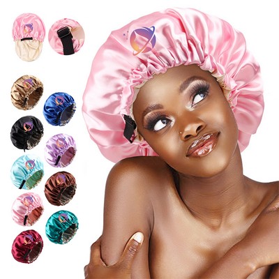 Double-layer Elastic Nightcap