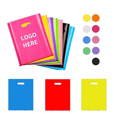 Die-Cut Quatro-Finger Handle Bag 14"x10"