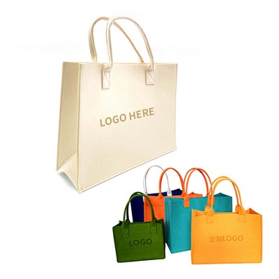 Premium Felt Shopping Tote