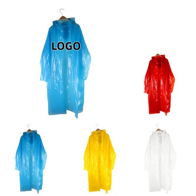 Eco-Friendly Ponchos Adult Disposable Raincoat