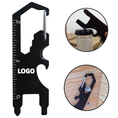 Stainless Steel Multi-Function Keychain Tool