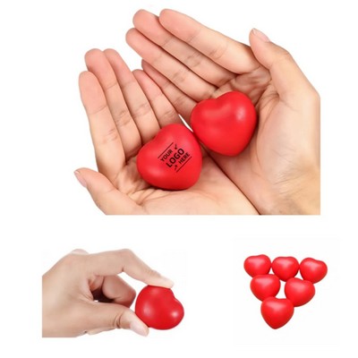 Red Heart Stress Balls