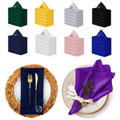 Soft Satin Dinner Napkin