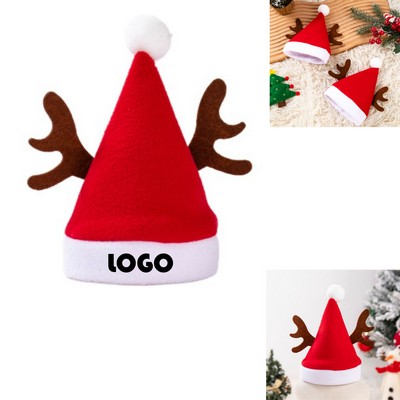 Pet Christmas Antler Hat
