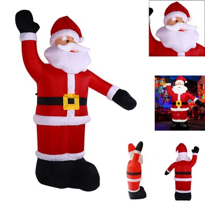 8' Polyester Santa Inflatable