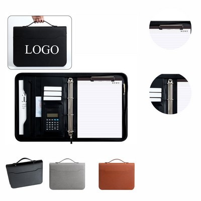Zippered Business Padfolio