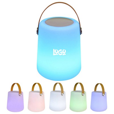 Outdoor Portable Lighting Luminous Bluetooth Speaker